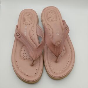 SIKETU Womens Sandals Pink Size 41 U.S. Size 9.5 Comfort Walking Flip Flop